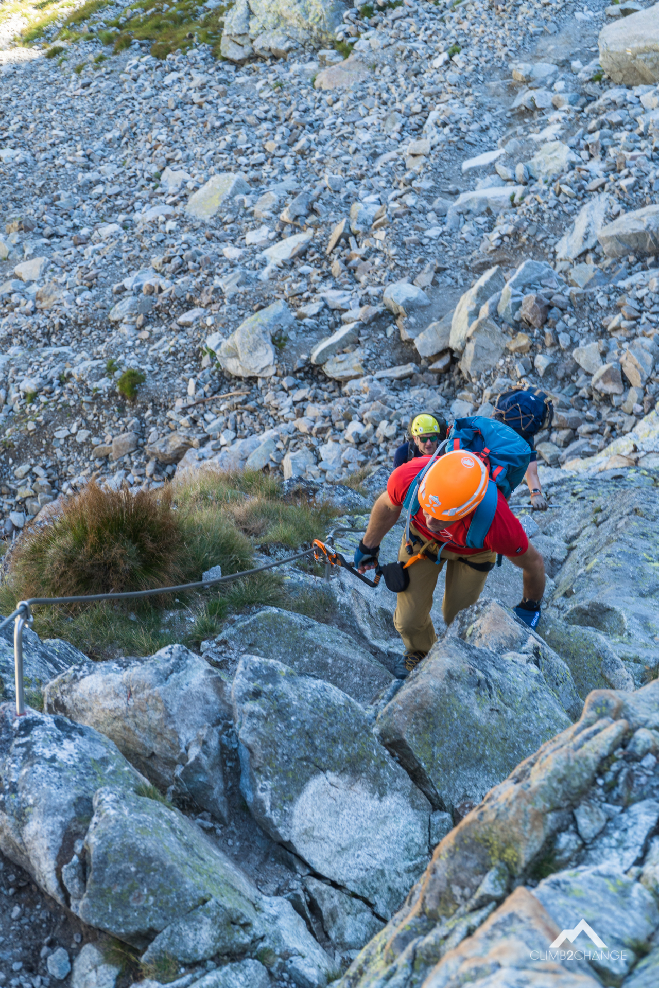 Via ferrata na Czerwoną Ławkę