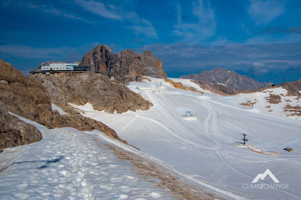 polecane ferraty w Austrii - Schulter na Dachstein