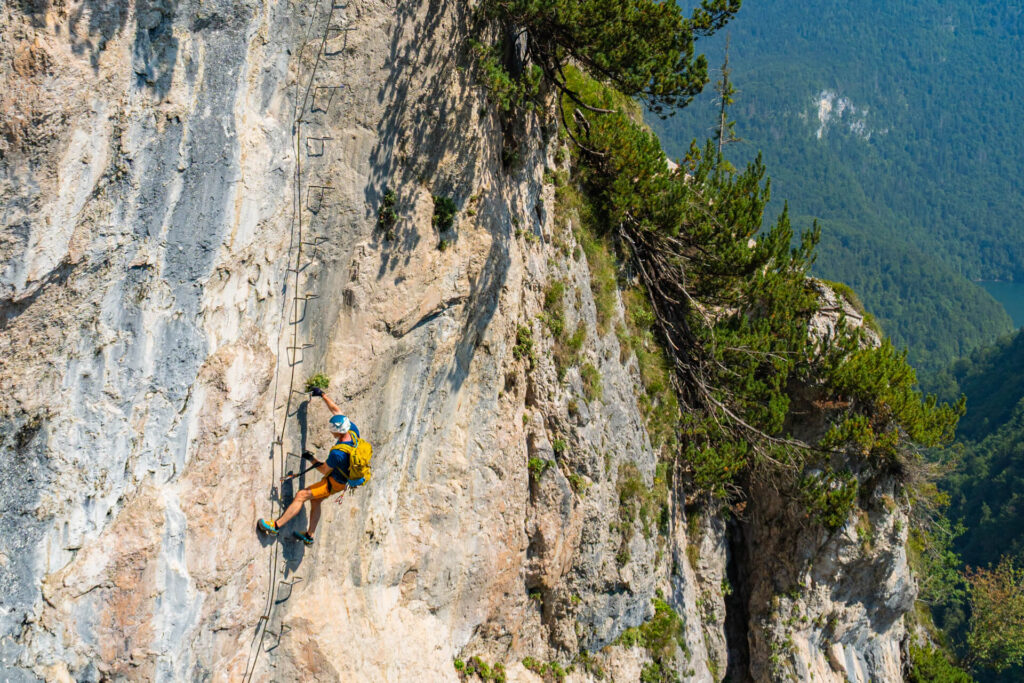Via ferraty w Alpach Bawarskich