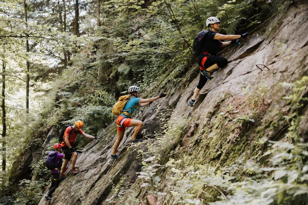 weekendowy kurs via ferrata na Slowacji