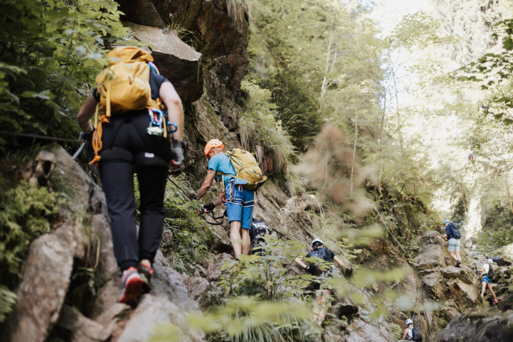 weekendowy kurs via ferrata na Slowacji climb2change