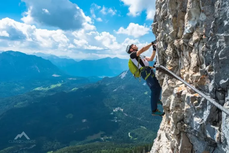 via ferrata a wspinaczka