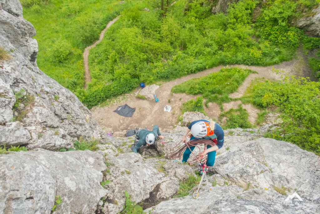 kurs wspinaczkowy PZA climb2change - wspinanie wielowyciągowe